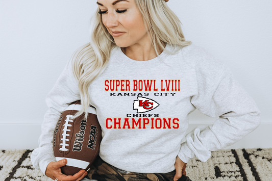 Super Bowl LVIII Champions Red Gold