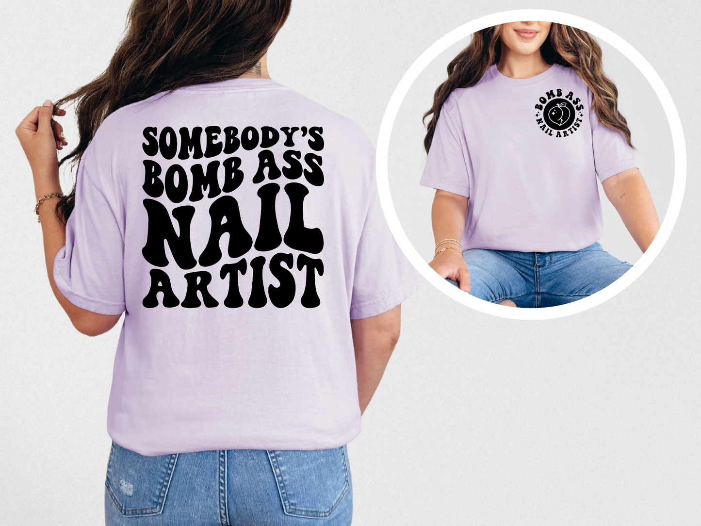 Somebody's bomb ass nail artist (front)