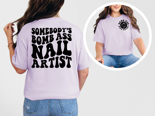 Somebody's bomb ass nail artist (front)