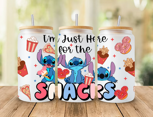 I'm just here for the snacks - UV Libby Wrap