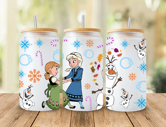 Frozen collage - UV Libby Wrap