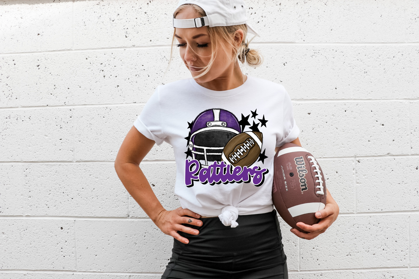 Rattlers with helmet-purple