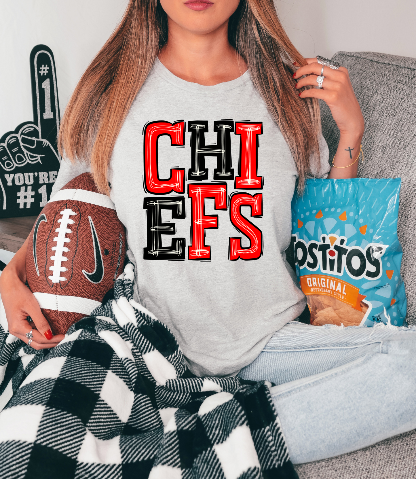 Chiefs - red/black letters