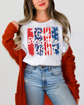 God Bless The USA Brushstroke