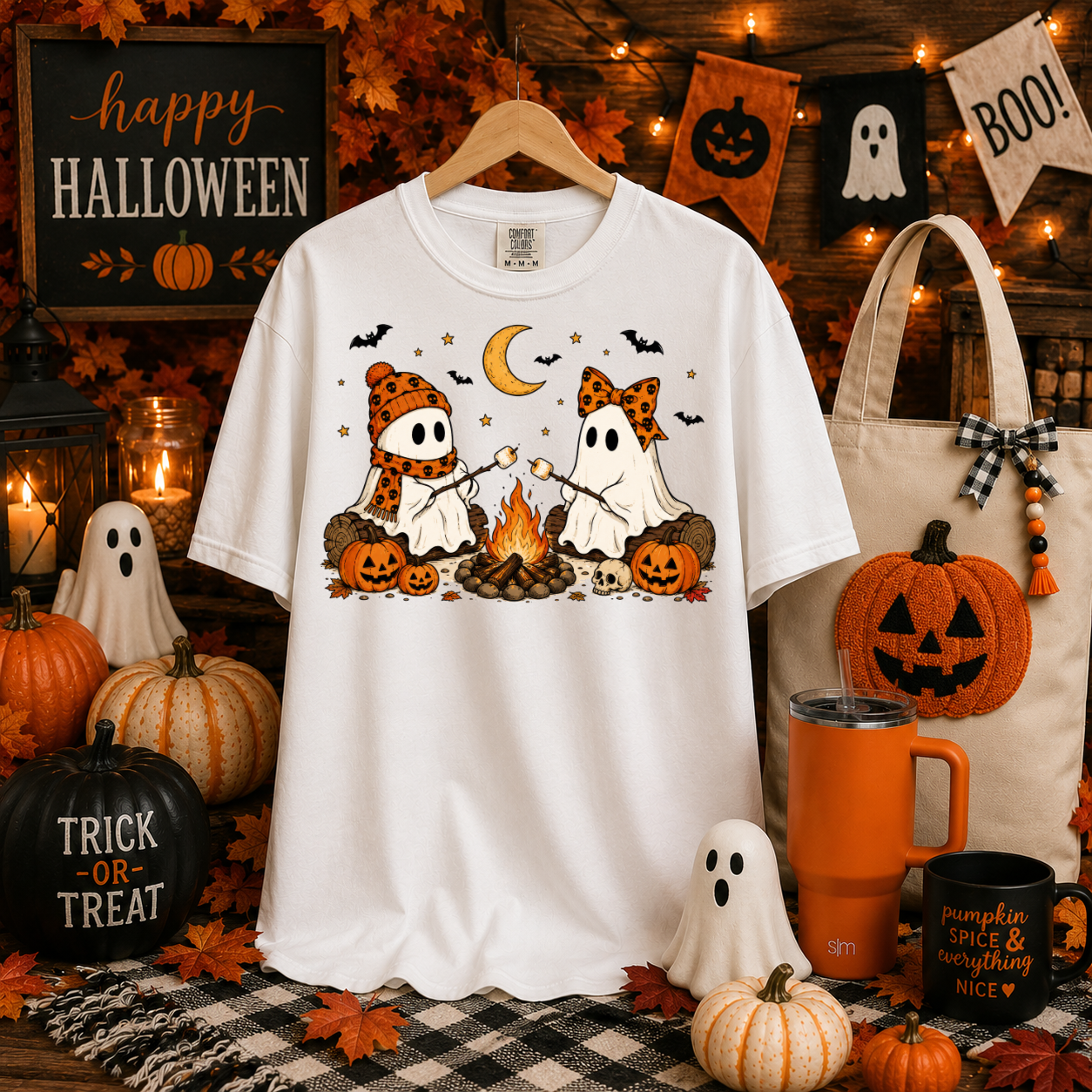 Ghost Marshmallow Roast