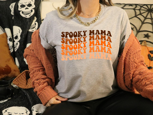 Spooky mama-orange and brown