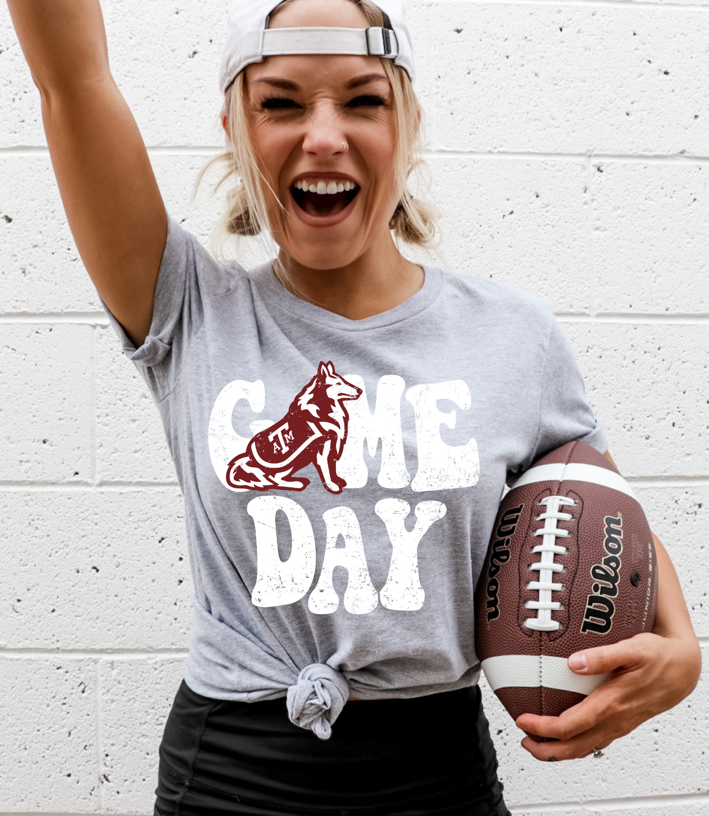 Game day- Texas A&M, white