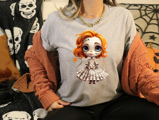 Red haired zombie