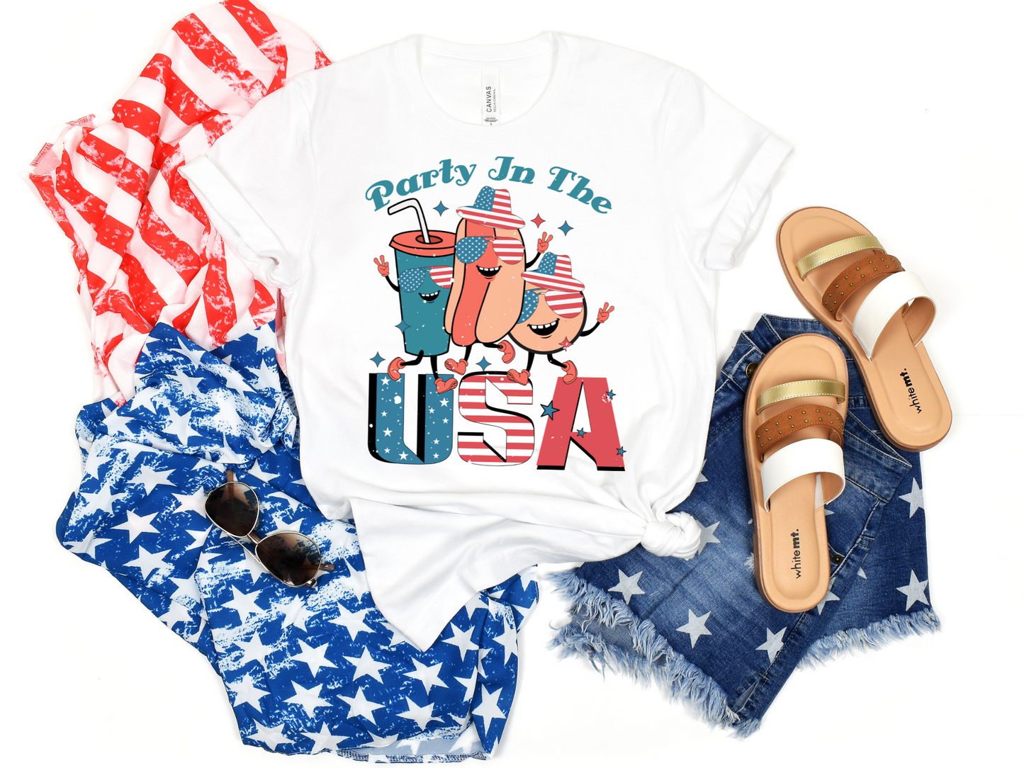 Party In The USA Hot Dog Drinks