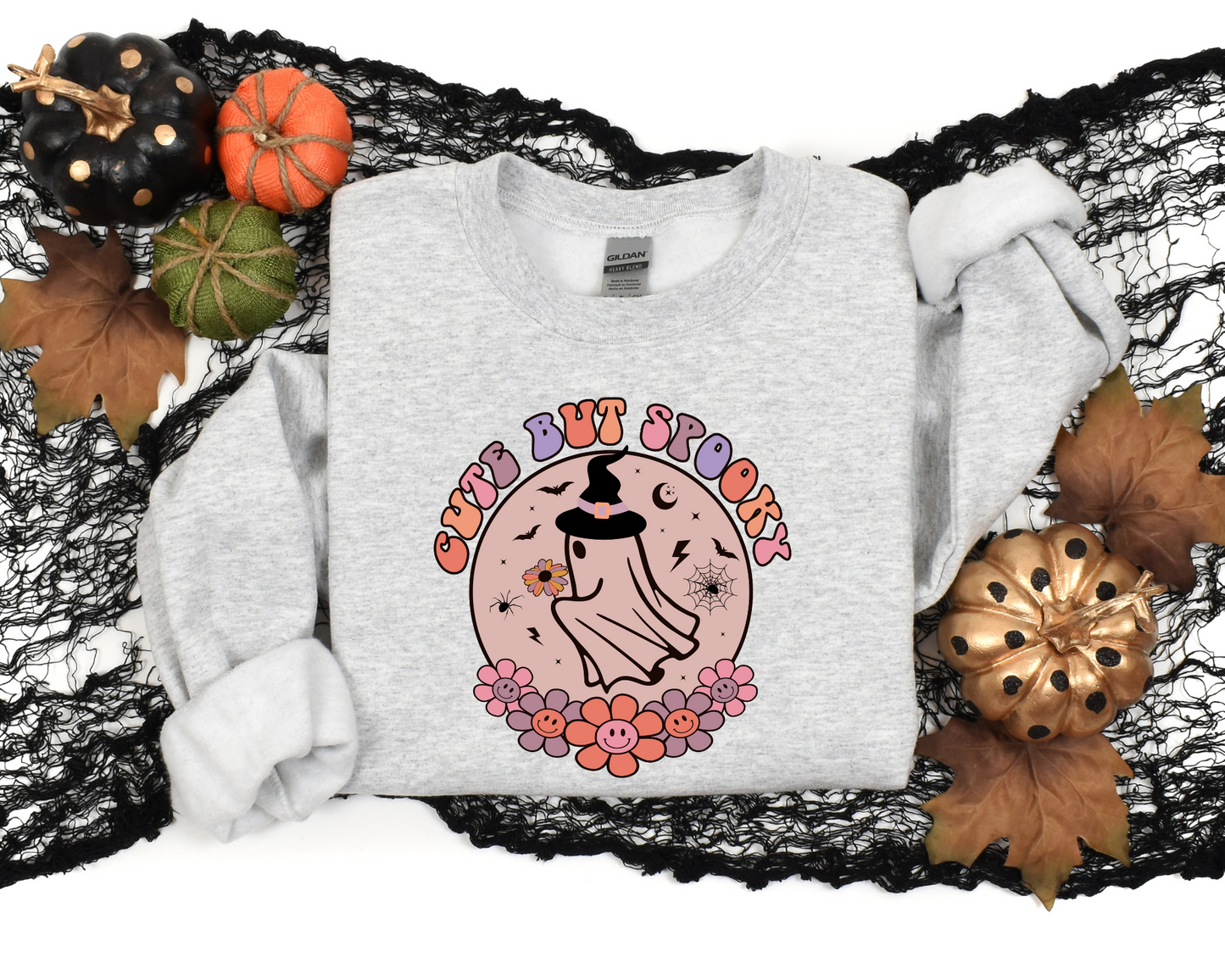 Cute but spooky, black sparkle