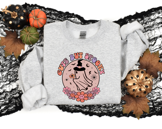 Cute but spooky, black sparkle