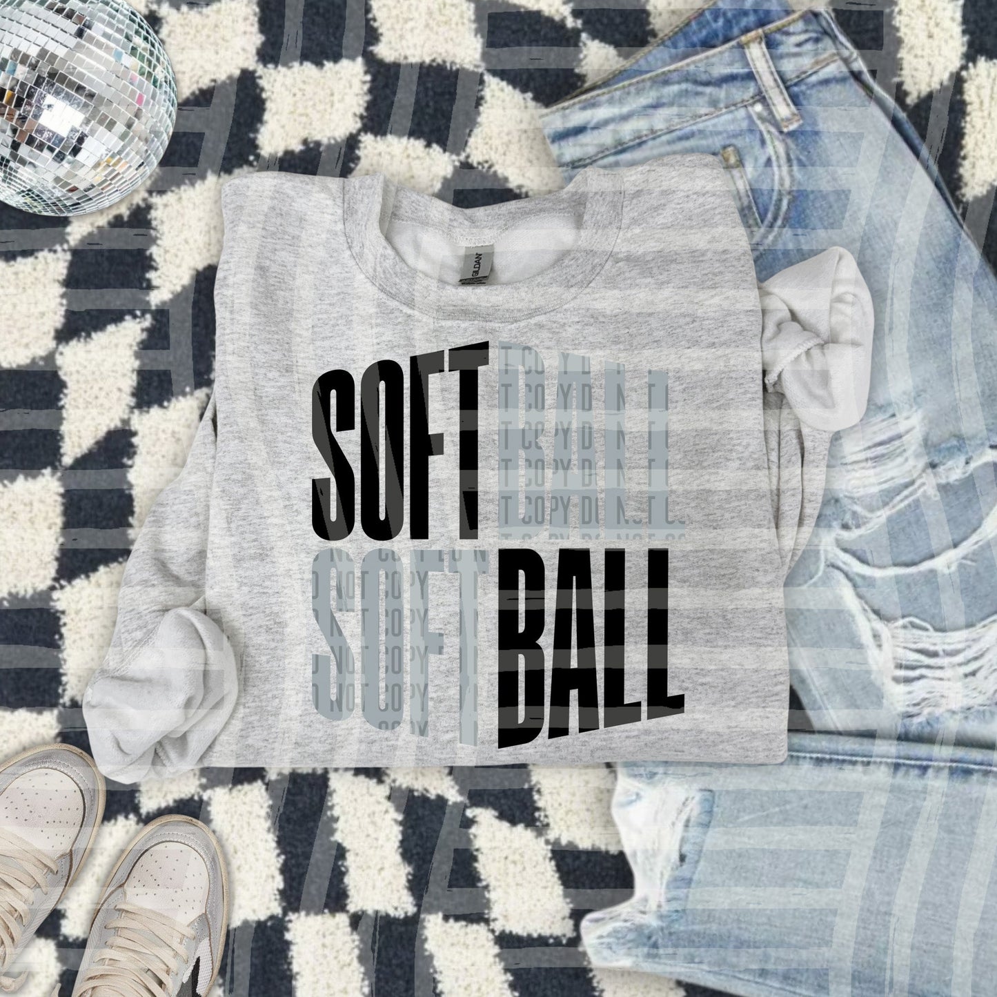 SOFTBALL GREY