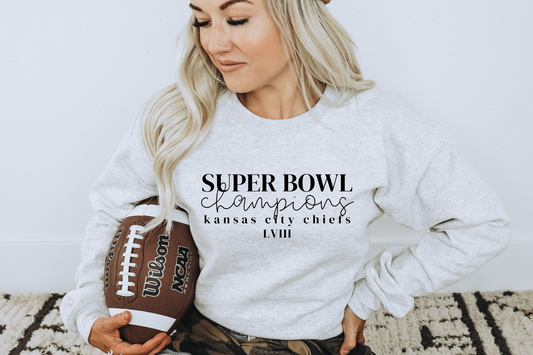 Super bowl Champions Chiefs - Black