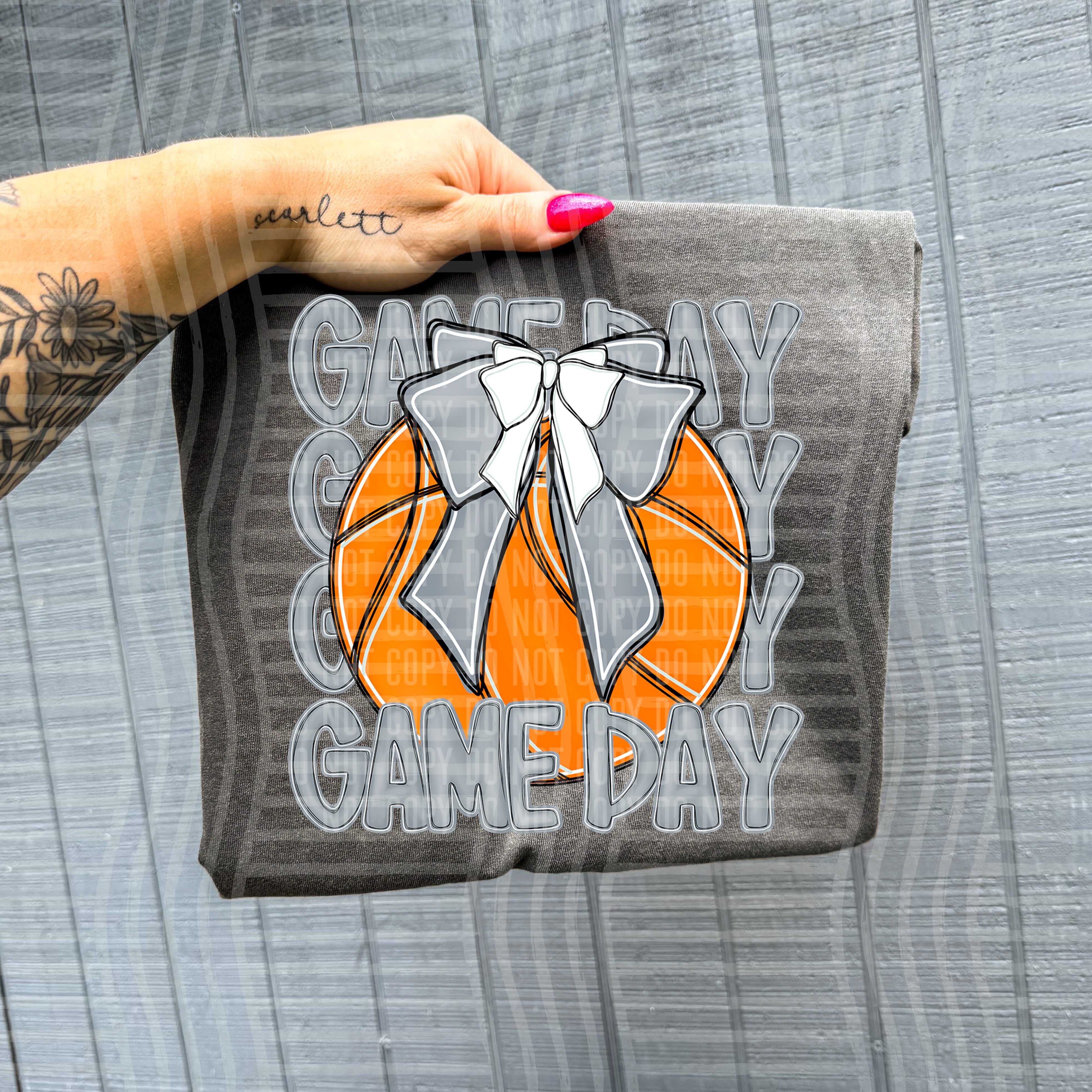 GAMEDAY BASKETBALL GREY – Earthline Customs