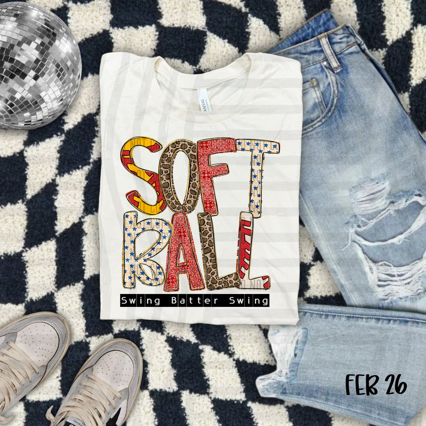 SOFTBALL SWING BATTER SWING