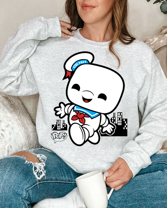 Ghost Buster Stay Puft Marshmallow Man Pop Style