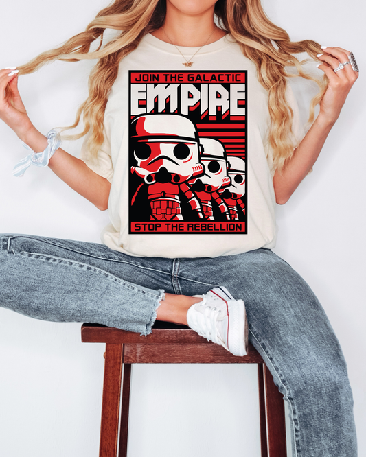 Star Wars Join The Empire Stop The Rebellion Pop Style