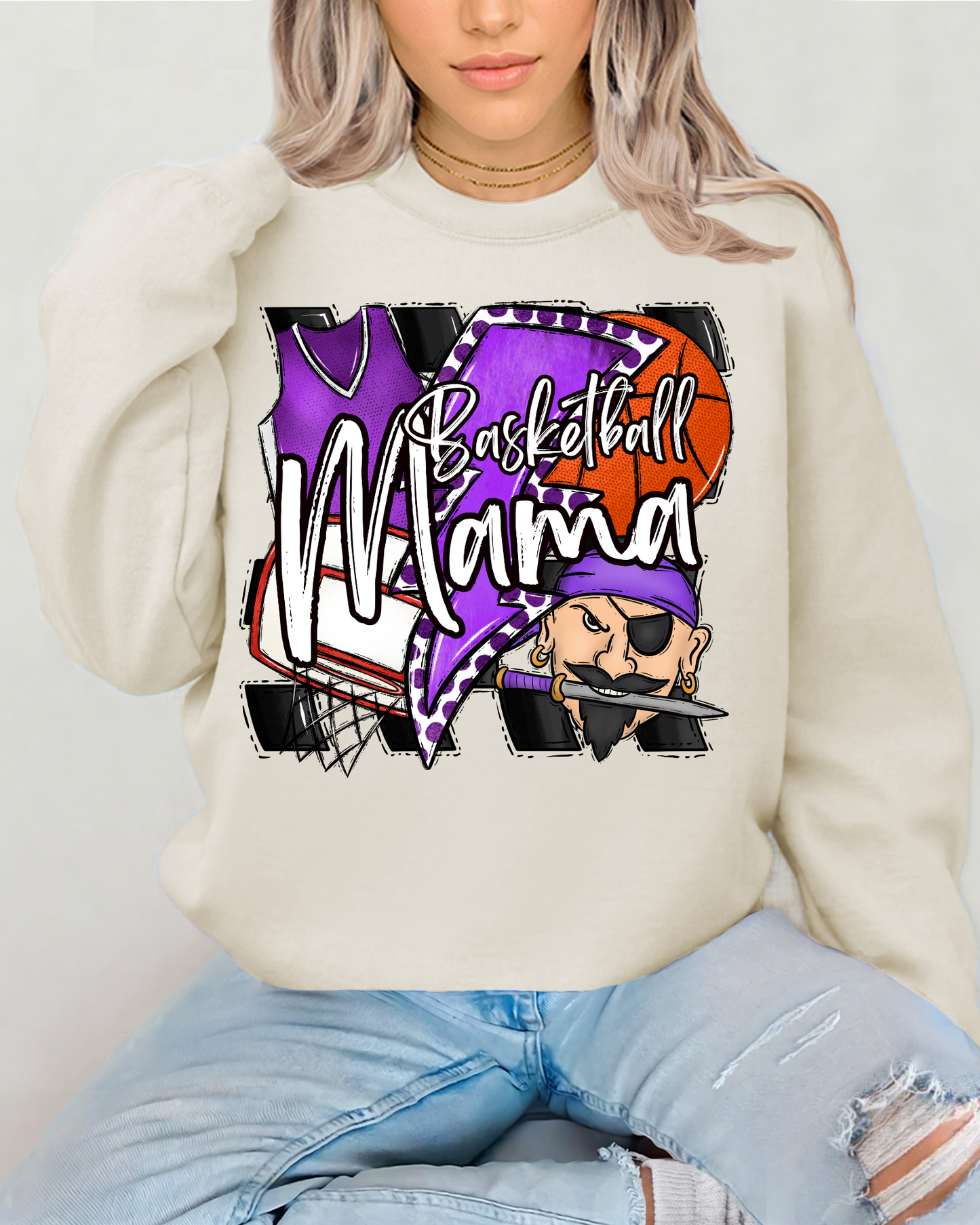 Basketball Mama (purple)