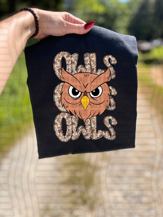 Camo Owls