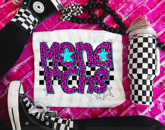 Monarchs (pink neon leopard)