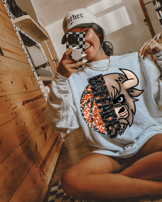 Buffaloes Black Glitter Basketball