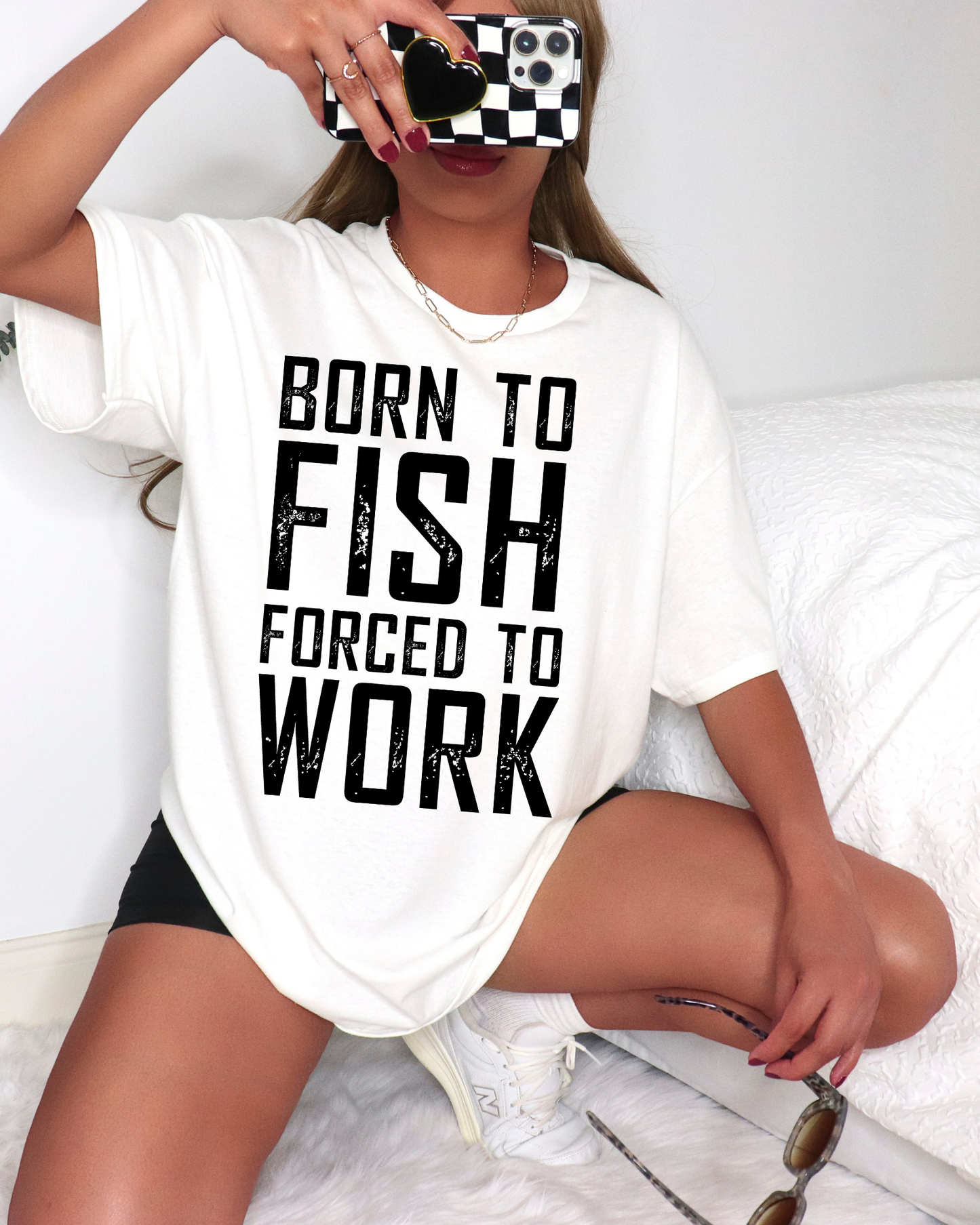 Born to fish forced to work