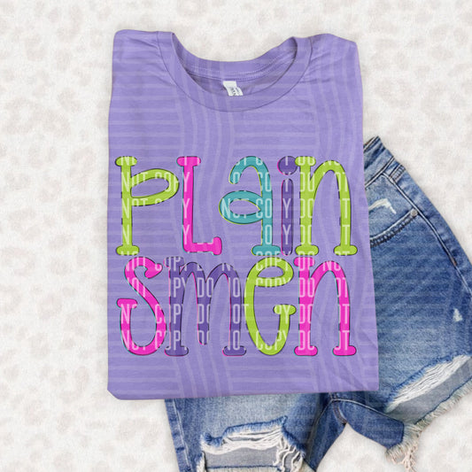 COLORFUL PLAINSMEN