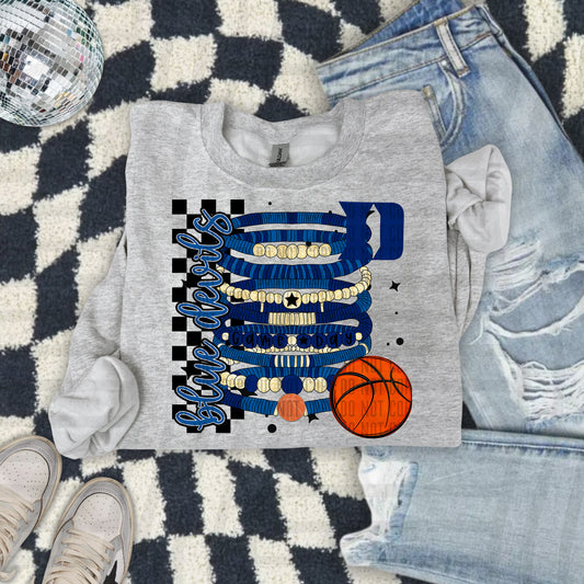BLUE DEVILS BASKETBALL GAME DAY BRACELETS