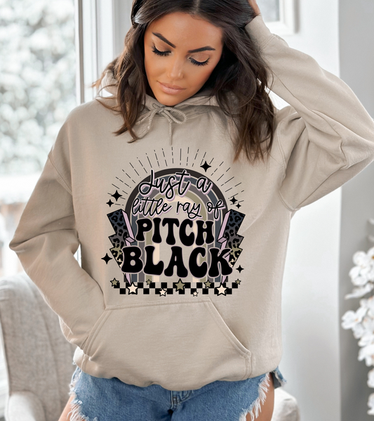 Just a little ray of pitch black