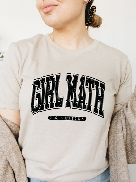 Girl Math University – Weathered