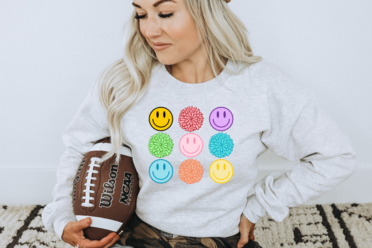 Smileys & Pom Poms