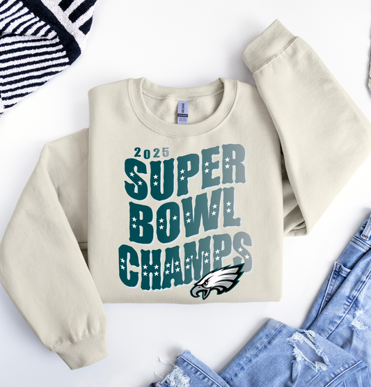 2025 Super Bowl Champs Eagles
