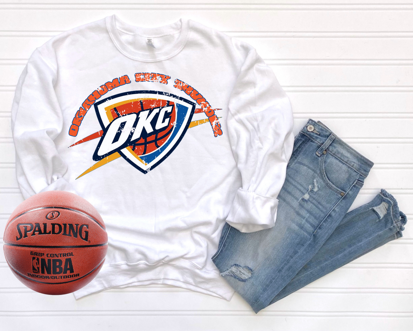 Oklahoma City Thunder (distressed)