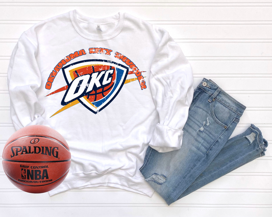 Oklahoma City Thunder (distressed)