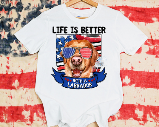 Life Is Better With A Brown Labrador