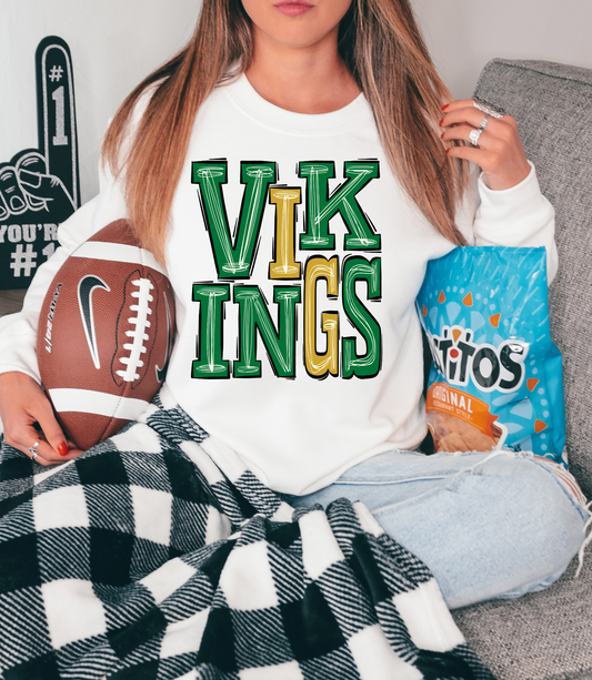 Chiefs - green/yellow letters