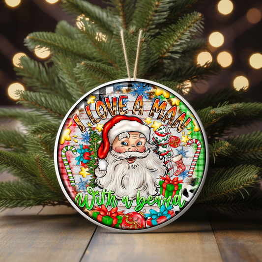 I love a man with a beard - UV DTF