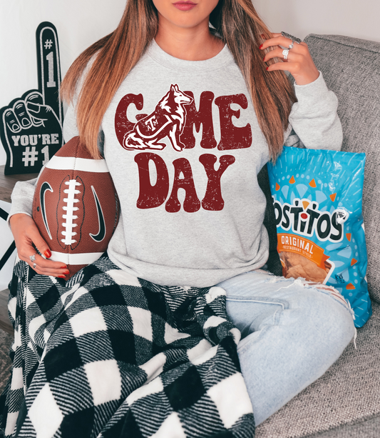 Game day- Texas A&M, Maroon