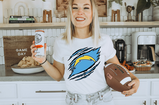Chest tear - Los Angeles Chargers