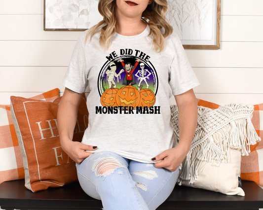 We did the monster mash