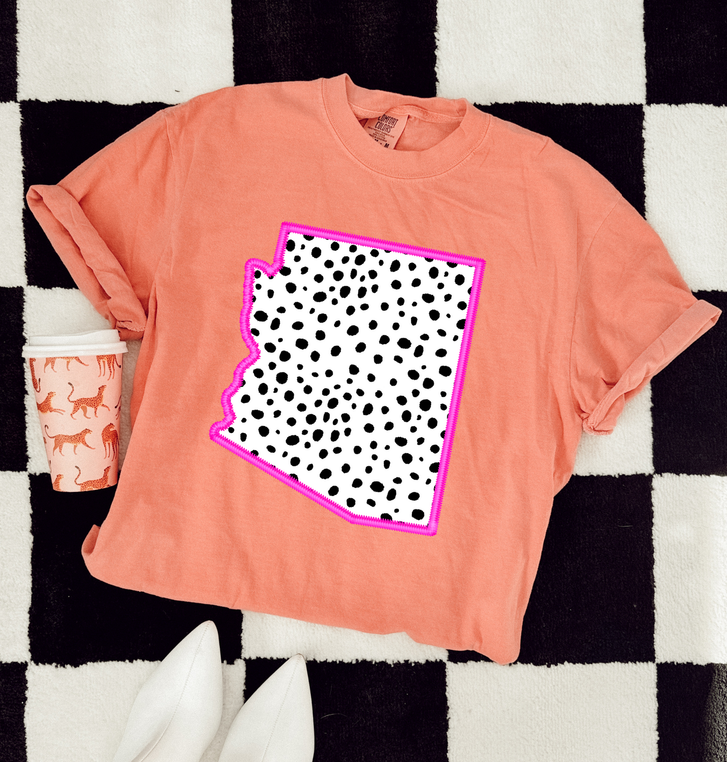 Arizona-Pink Outline