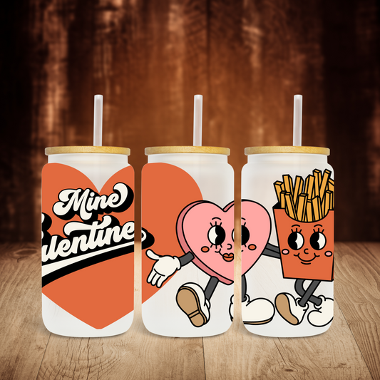 Be Mine Valentine Heart Fries - UV Libby Wrap