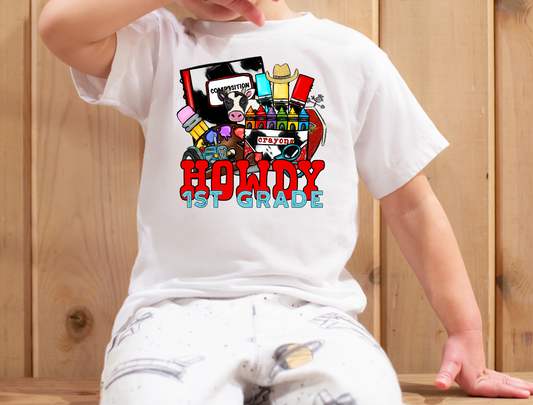 Howdy 1st Grade – RED/BLUE