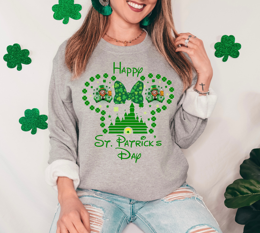 Happy St. Patrick’s Day Green Clovers