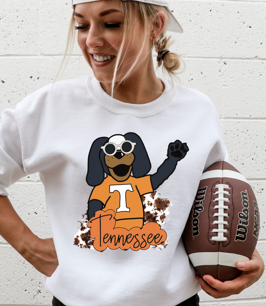 Tennessee mascot-cow print