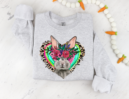 Bunny with Floral Crown