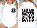 A Lot Can Happen In Three Days POCKET - DTF Transfer