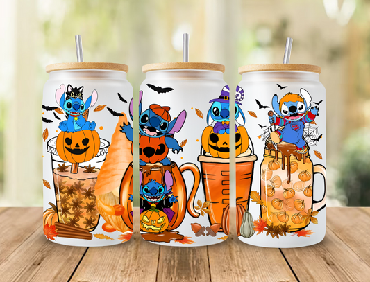 Stitch fall coffee - UV Libby Wrap