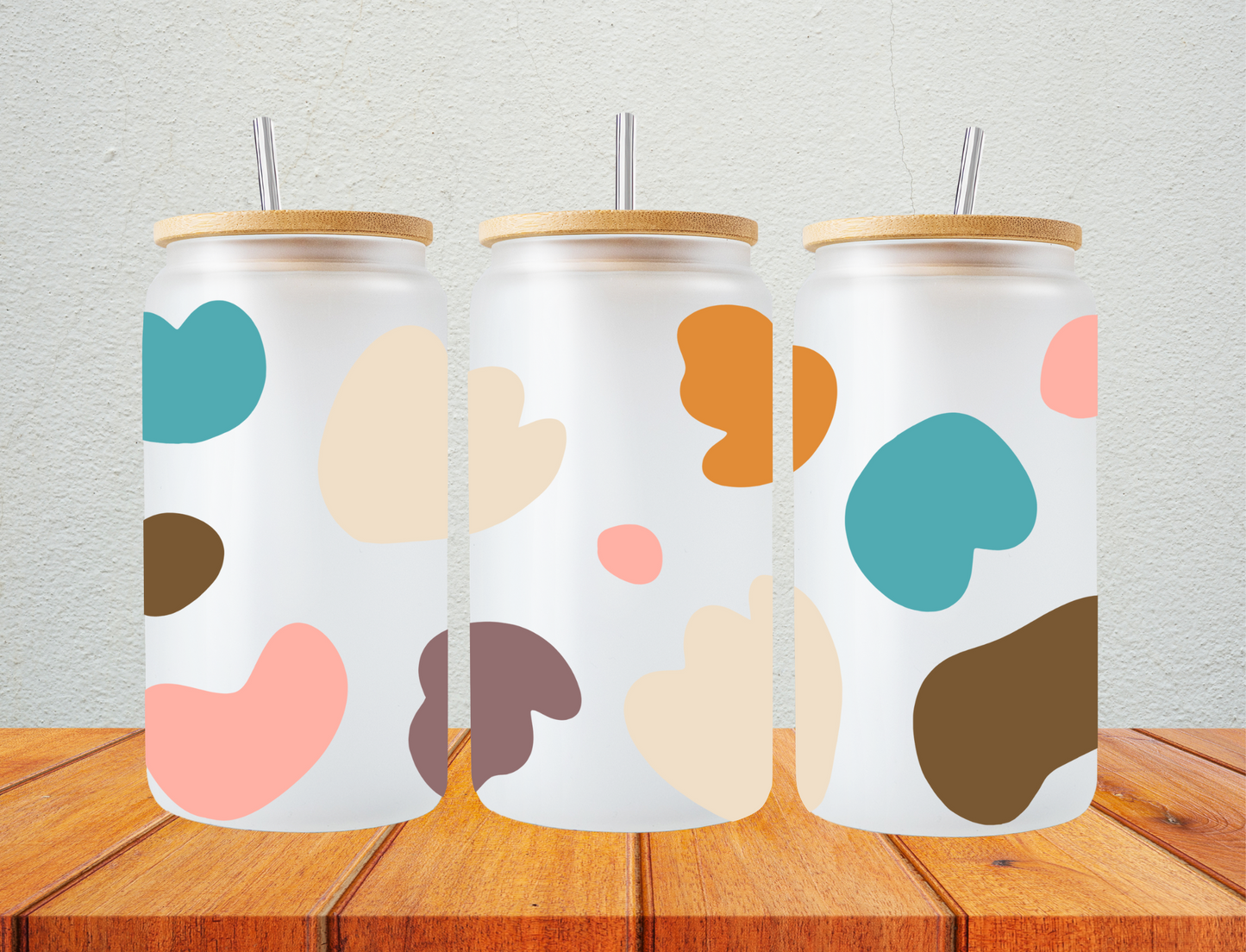 Multicolored splotches - UV Libby Wrap