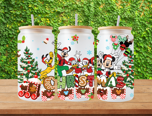 Mickey Christmas Train - UV Libby Wrap